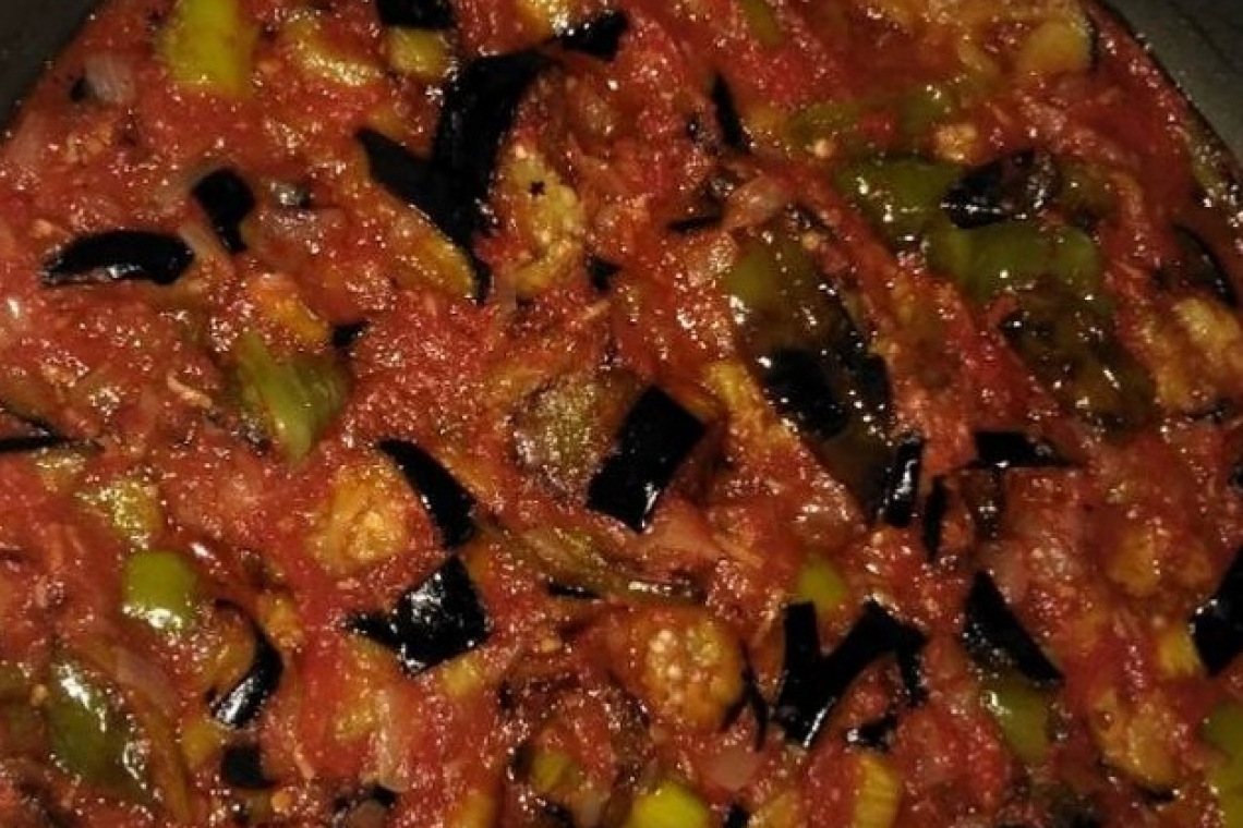 صنية مسقعة صحية