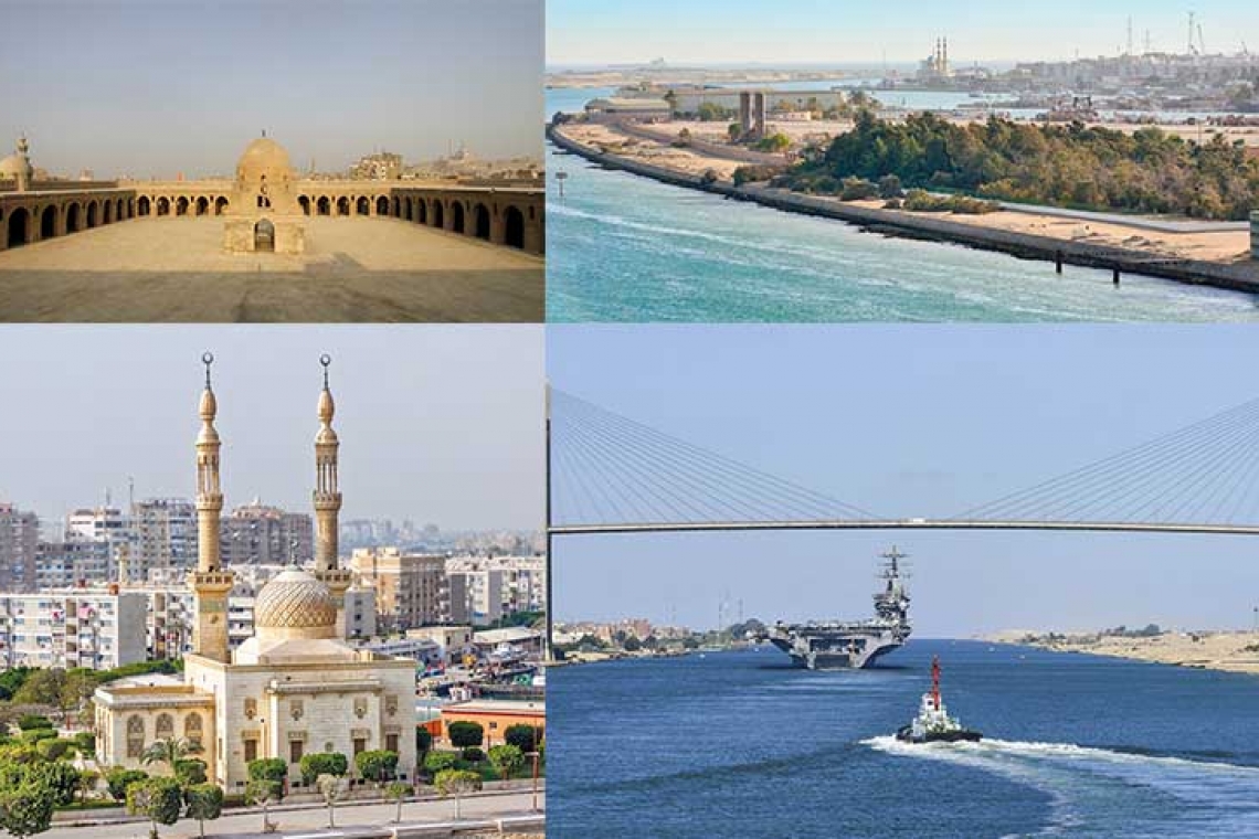 السويس  بين السياحة والجمال