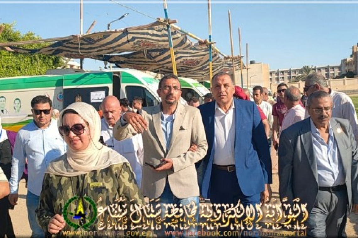 قافلة طبية في العريش