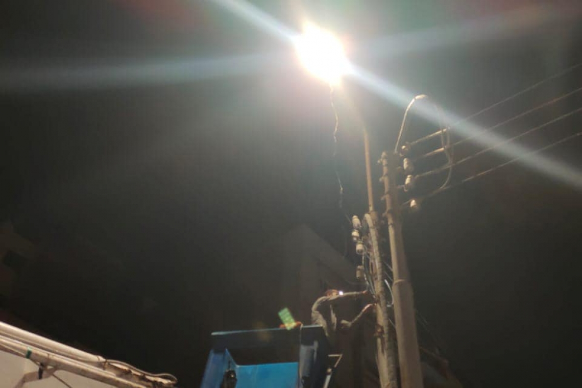 الاسماعيلية .. أصلاح الكهرباء وتنظيف الشوارع ليلًا