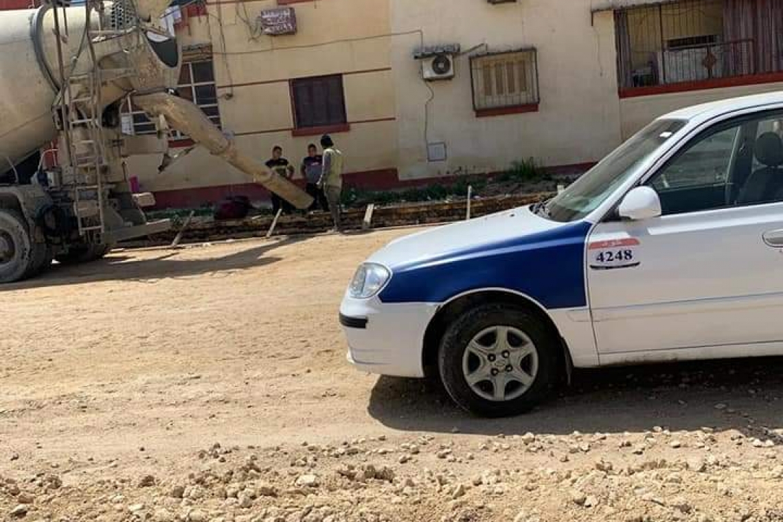 بورسعيد .. رصف الشوارع من حي المناخ إلي ميدان ستالينجراد