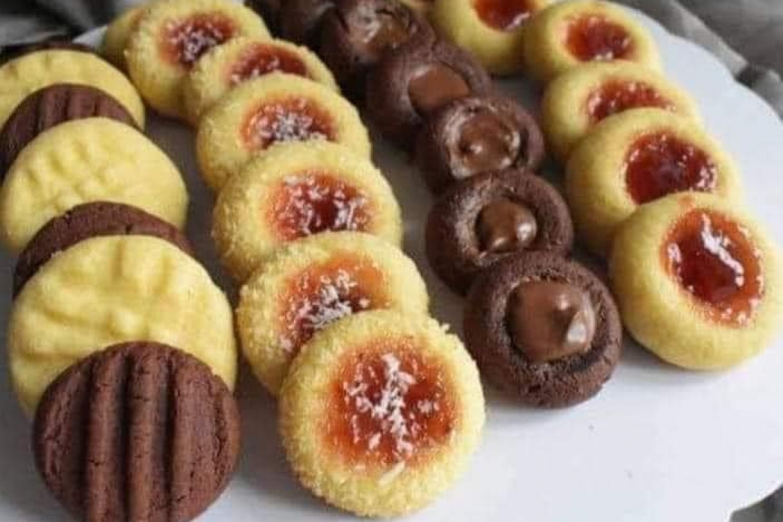 بسكويت 10 دقائق بدون زبدة ولا سمنة 