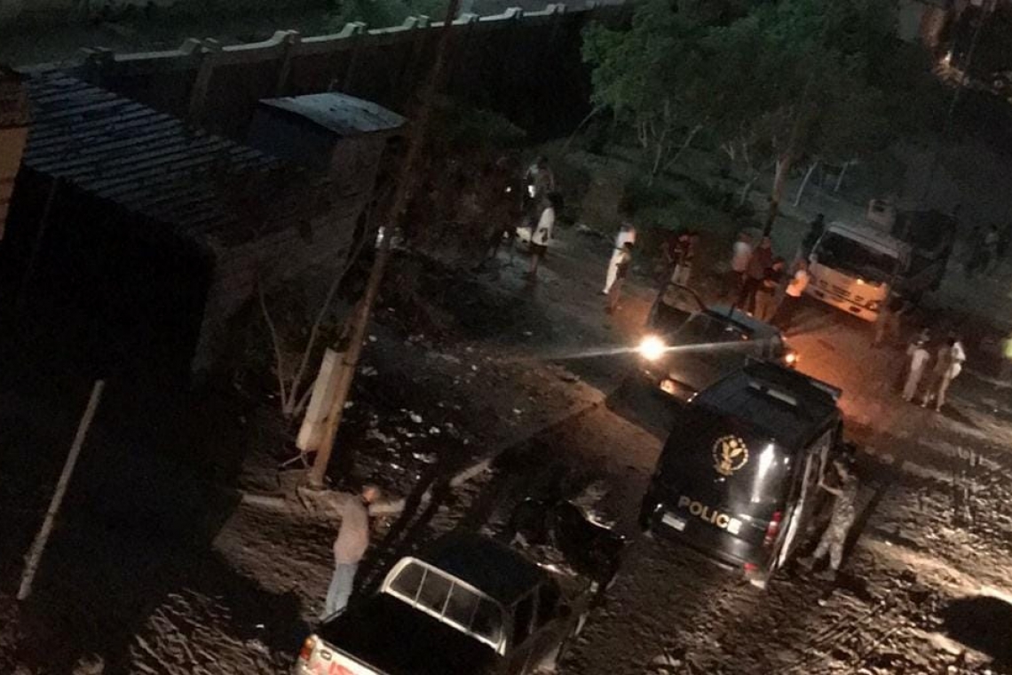 قوات الحماية المدنية بالإسماعيلية تسيطر علي حريق بمولد كهرباء بالطريق الدائري