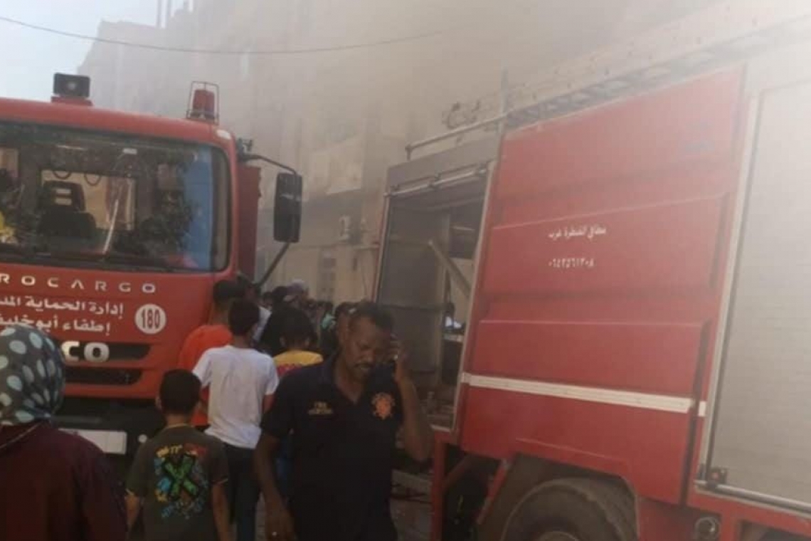 إصابة شخص إثر حريق مروع بمنزل بالقنطرة غرب