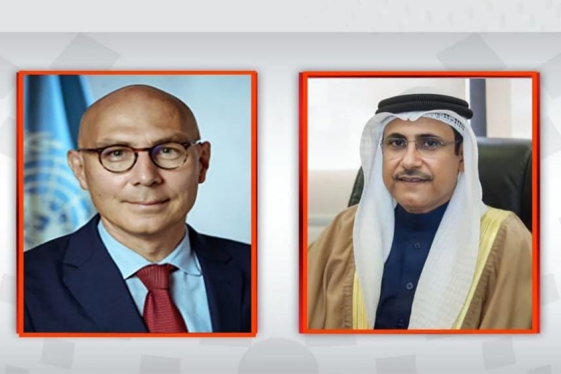 المفوض السامي لحقوق الإنسان يطلع البرلمان العربي لإنهاء الوضع الكارثي في غزة