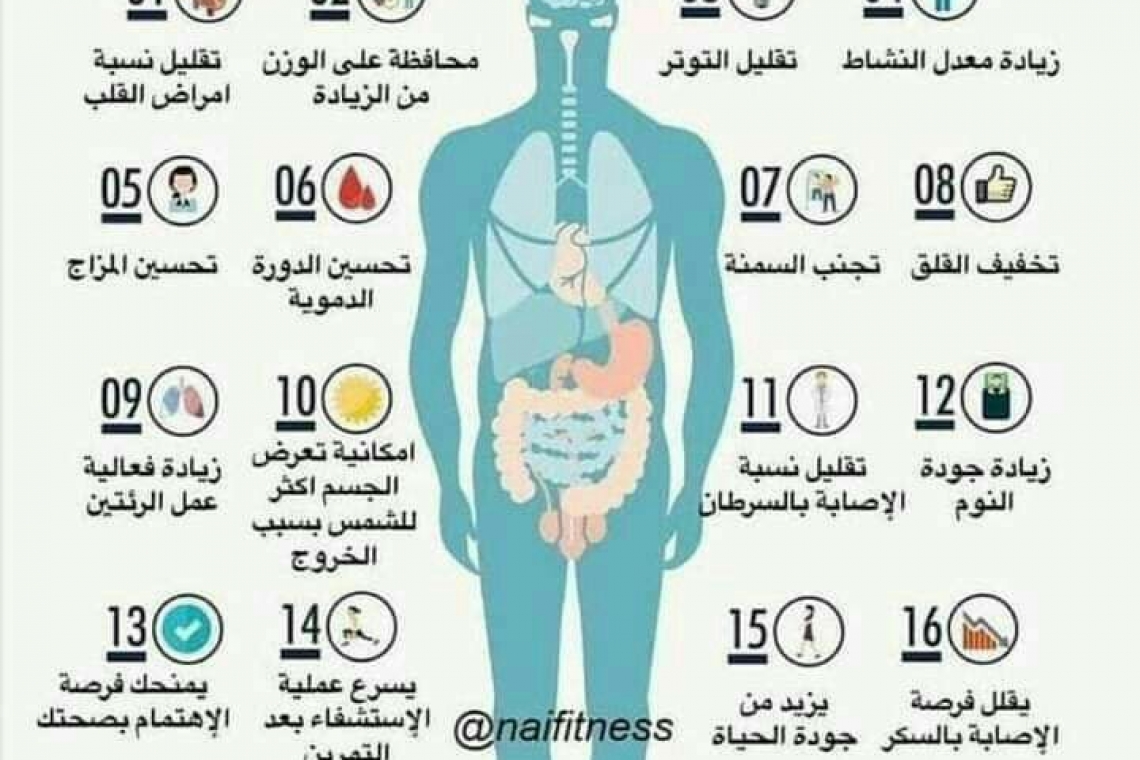 رياضة المشي .. 20 فائدة لصحة الإنسان 