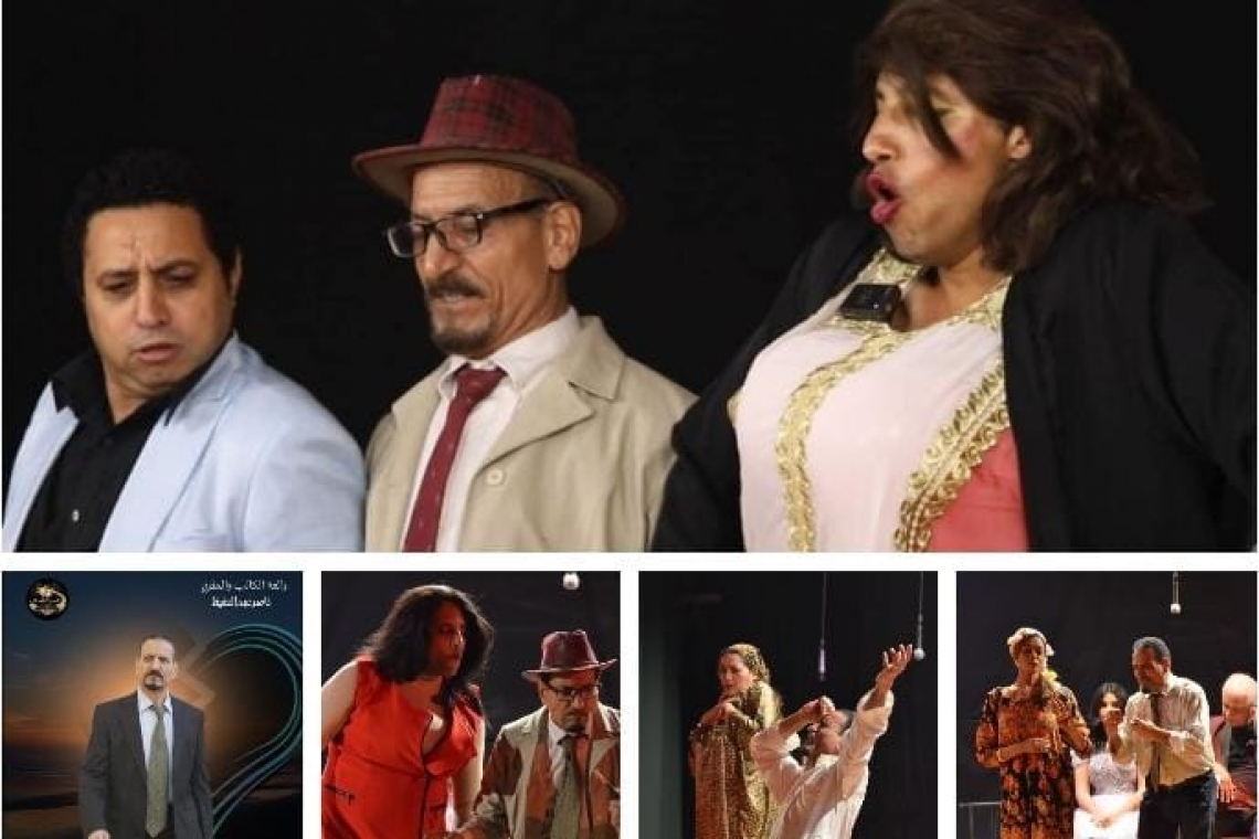 احمد رحومه في أربع شخصيات كوميدية بمسرحية الجوازة باظت مع المخرج ناصر عبدالحفيظ