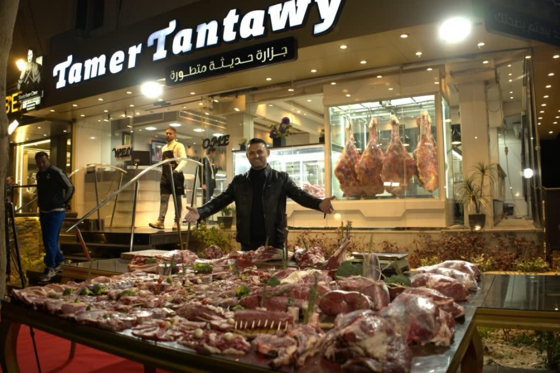 "تامر طنطاوي" خبير اللحوم يحتفل بالعيد السنوي لافتتاح محله "بوتشر وان"