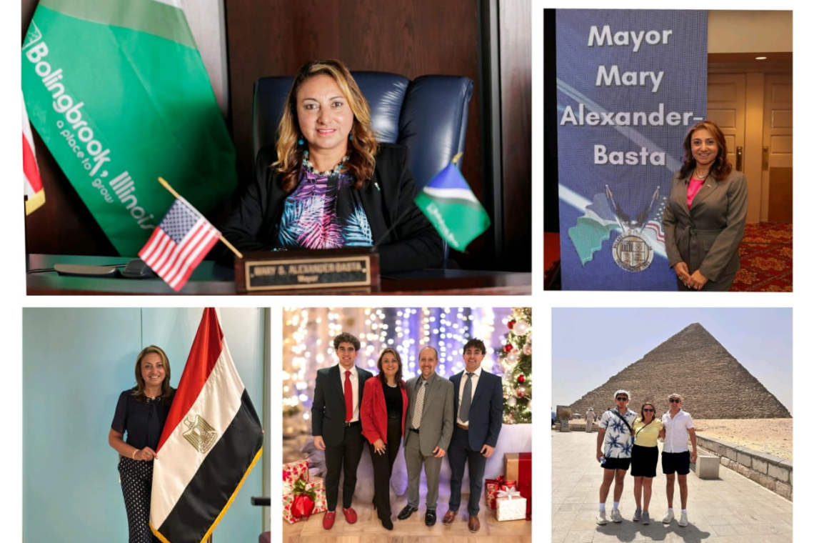 "ماري بسطا المصرية" تحصل علي جائزة من الكونجرس كأبرز القادة العالميين     "ماري بسطا المصرية" هي أول عمدة عربية في أمريكا